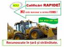 Atestat Rapid buldoexcavatorist excavatorist mecanic utilaje mașinist
